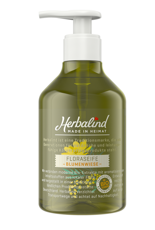 HERBALIND - Liquid Flora Soap Blossom Meadow - Refreshing & Vegan 🌸💦