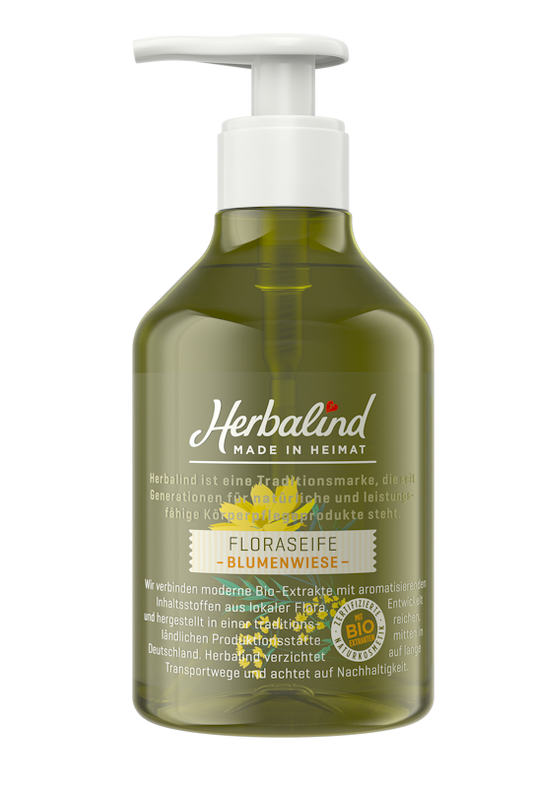 HERBALIND - Liquid Flora Soap Blossom Meadow - Refreshing & Vegan 🌸💦
