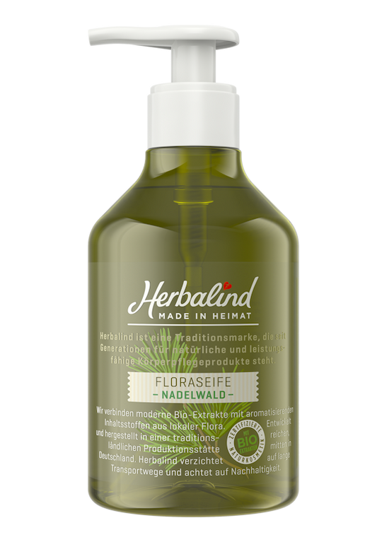 HERBALIND - Liquid Flora Soap Pine Forest - Fresh & Vegan 🌲✨