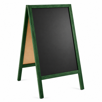 Holz Kundenstopper "ColorFrame" 90x51cm, Indoor