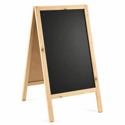 Holz Kundenstopper "ColorFrame" 90x51cm, Indoor