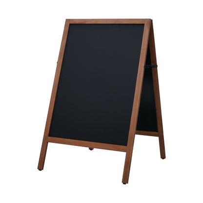 Holz Kundenstopper Outdoor, Magnetisch