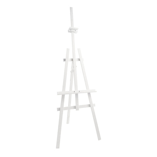 Holz Staffelei Classic, Weiss, 175cm