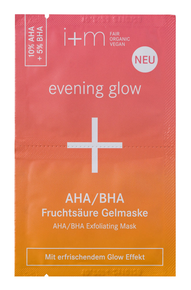 I+M - Evening Glow AHA/BHA Gel Mask - Radiant Skin Exfoliator ✨