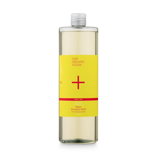 I+M - Hair Care Shine Shampoo Lemon 1L - Organic & Vegan 🌿✨
