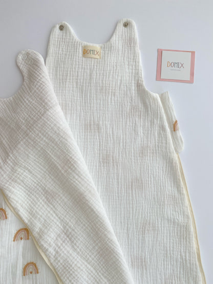 Muslin baby sleeping bag