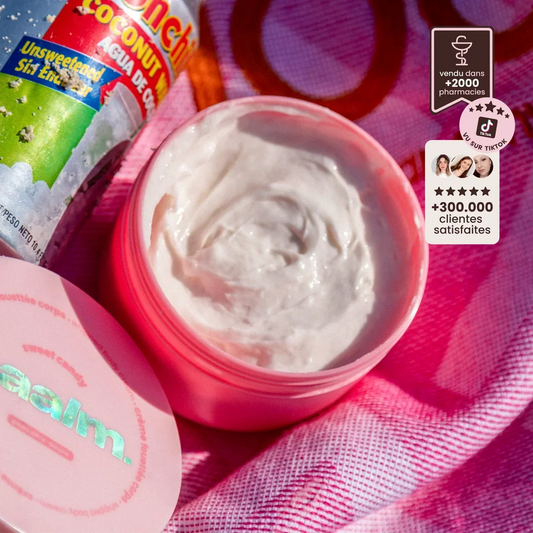 Crème corps fouettée hydratante Candy Sweet - Paalm Cosmetics