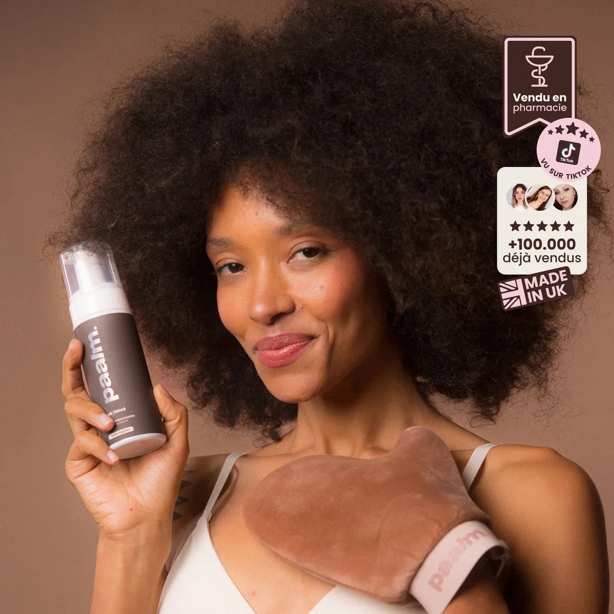 Mousse teinte dark - Paalm Cosmetics
