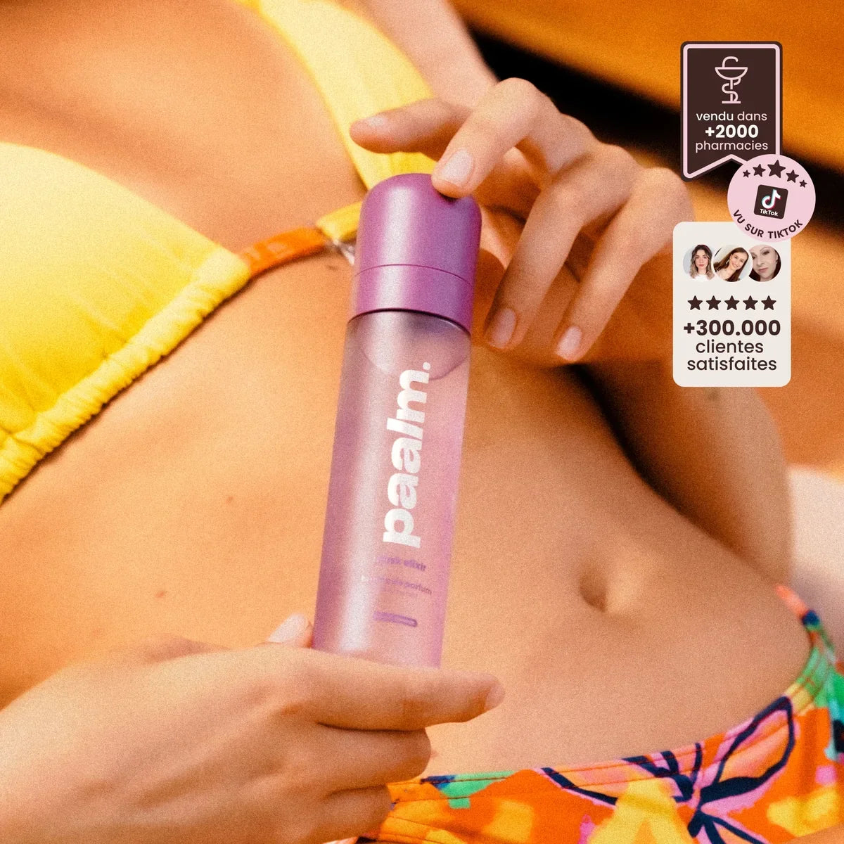 Brume parfumée corps et cheveux Musk Elixir - Paalm Cosmetics