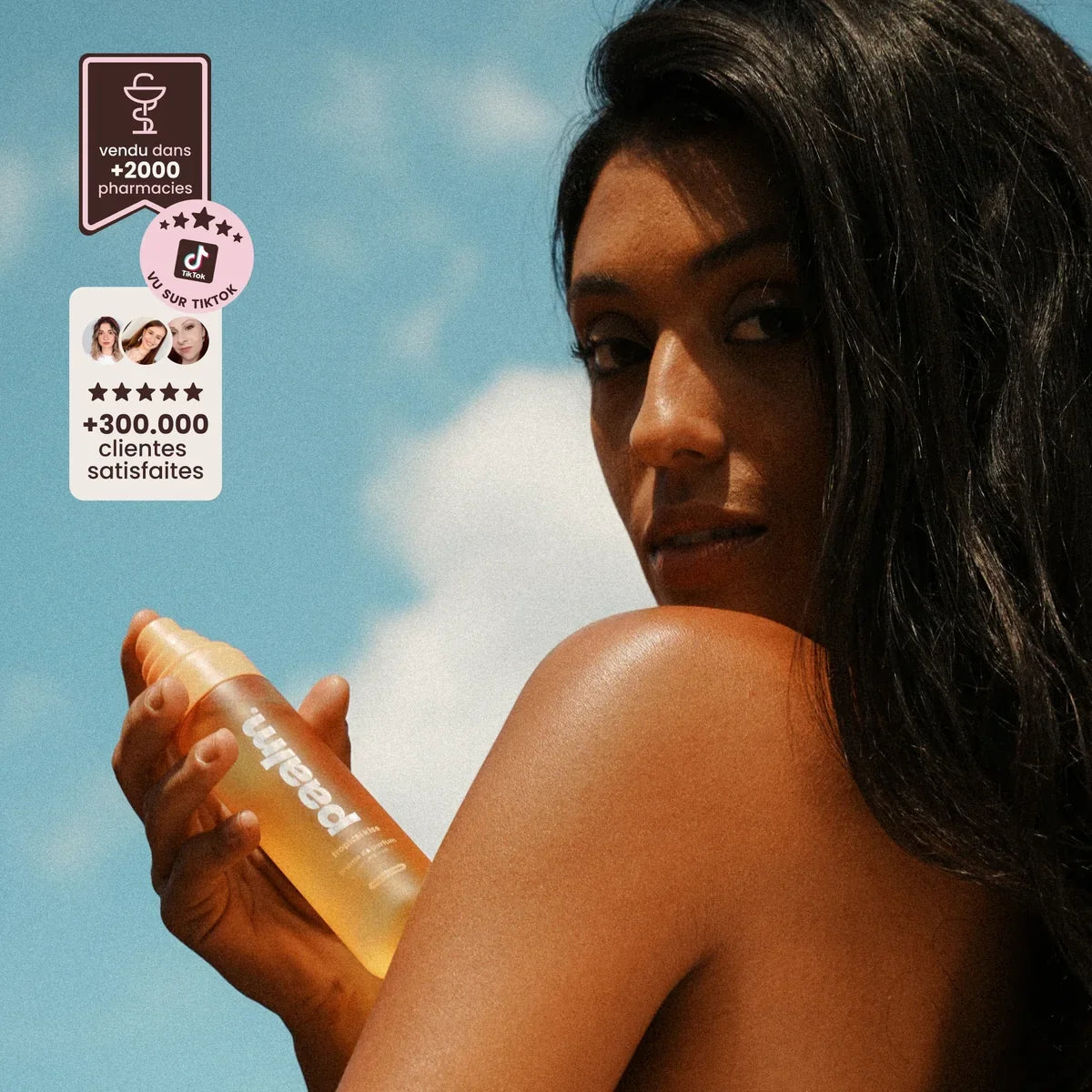 Brume parfumée corps et cheveux Ananas Coco - Paalm Cosmetics
