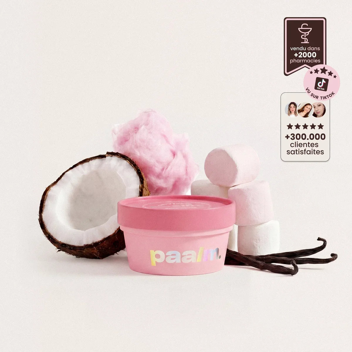Déodorant Baume Fondant Candy Sweet - Paalm Cosmetics