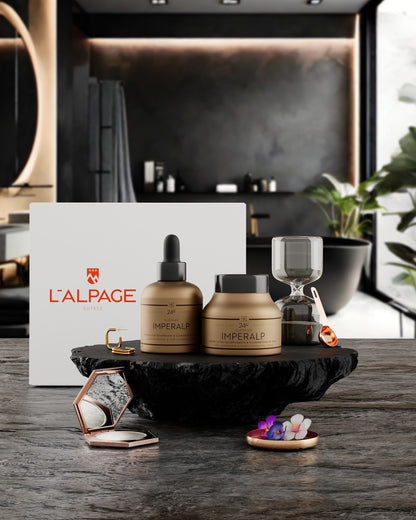 Coffret Cadeau Crème Caviar & Or + Sérum Caviar & Or Imperalp