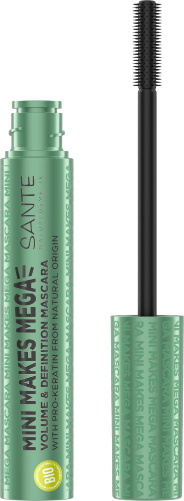 Sante - Mini Makes Mega Mascara - Voluminous Natural Look 🌿✨