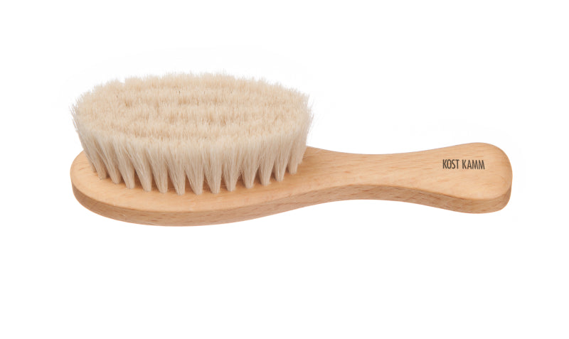 Kostkamm - Mini Baby Brush Beechwood - Gentle Care for Your Baby 👶✨