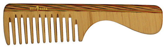 Kostkamm - Wooden Handle Comb - Extra Wide & Colorful 🌈