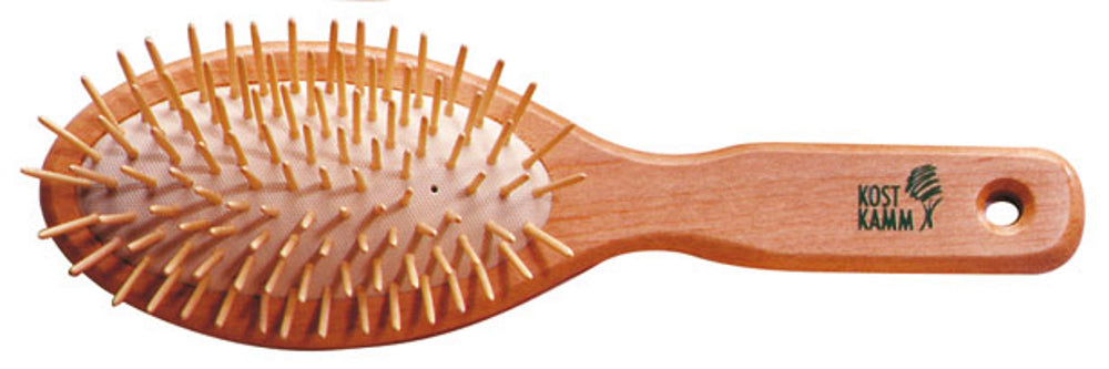 Kostkamm - Wooden Hairbrush Beechwood - Vegan & Eco-Friendly 🌿