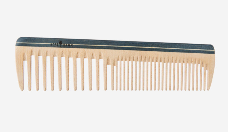 Kostkamm - Colorful Wooden Styling Comb - Perfect Hair Care Tool 🌟