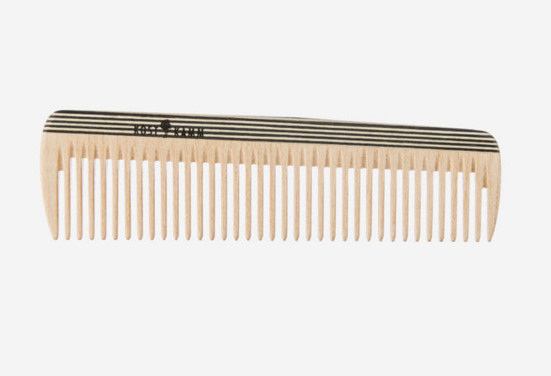 Kostkamm - Wooden Pocket Comb - Vibrant & Sturdy Grooming Essential 🌟