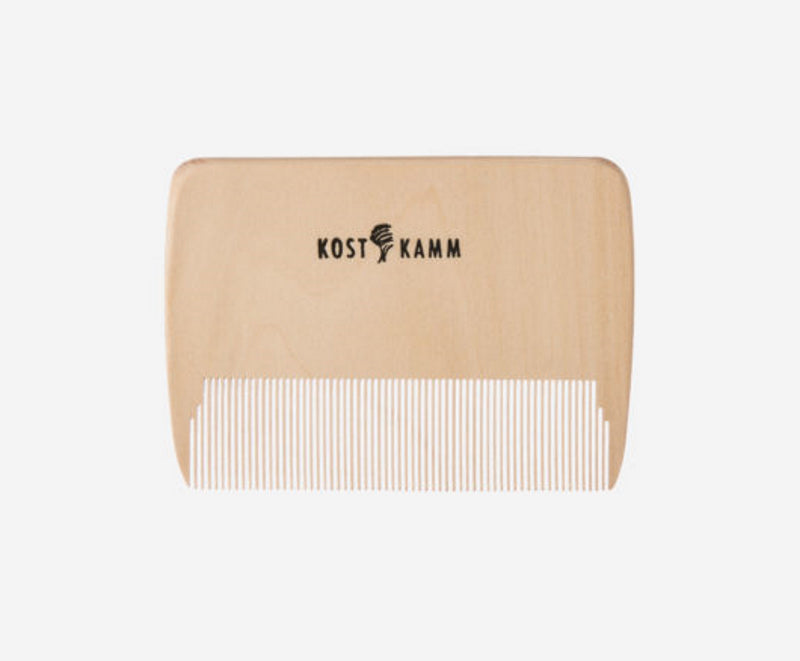 Kostkamm - Fine Wooden Dust Comb - Premium Hair Care 🌟