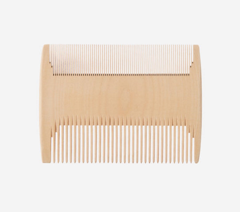 Kostkamm - Baby Comb, Wooden, Dual-Sided - Gentle Care for Your Baby 👶🌿