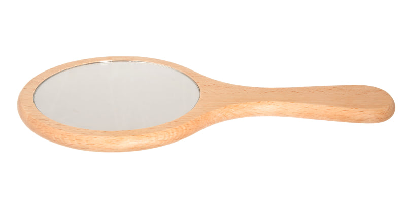 Kostkamm - Hand Mirror, Beech Wood, 110mm - Elegant & Sturdy 🌟