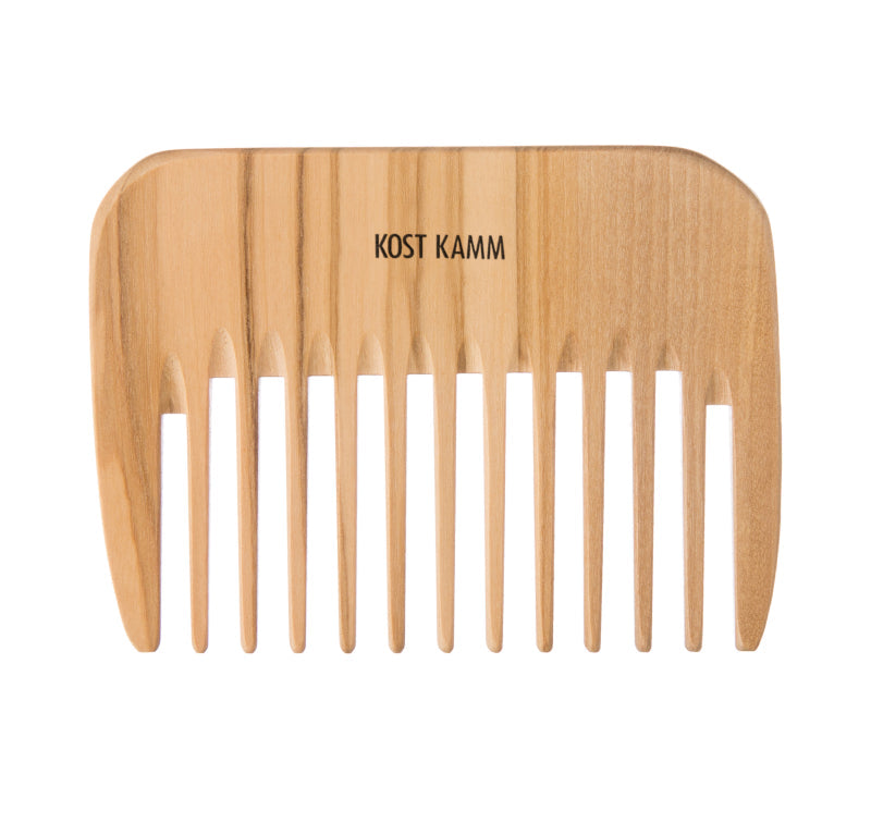 Kostkamm - Wide Olive Wood Comb - Natural Hair Care 🌿