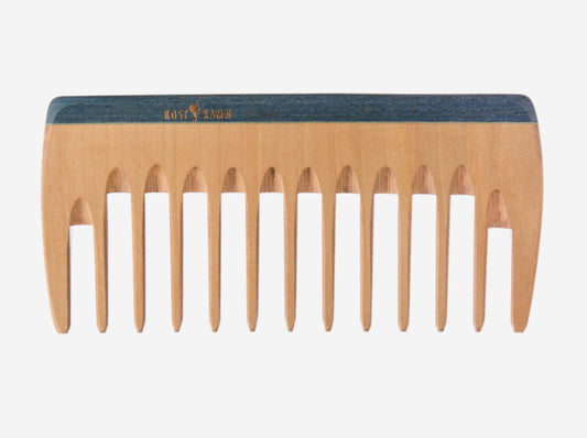 Kostkamm - Colorful Wooden Wide-tooth Curl Comb - Natural Hair Care 🌿