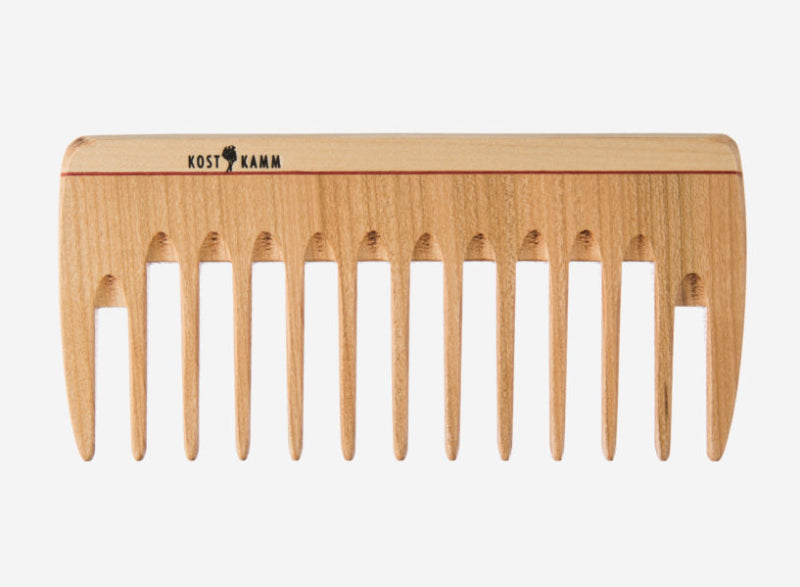 Kostkamm - Wooden Curl Comb - Ultra-Wide Teeth for Easy Detangling 🌟