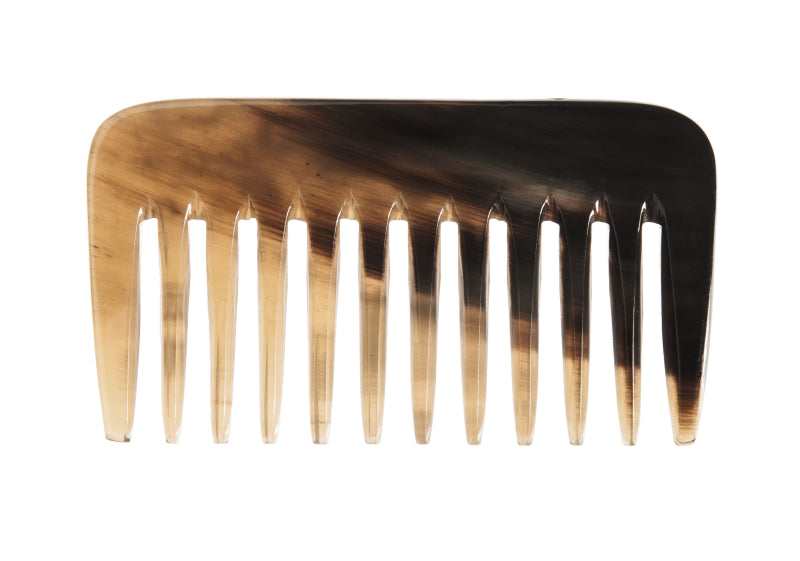 Kostkamm - Extreme-Wide Horn Afro Comb 10cm - Natural Grooming Tool ✨