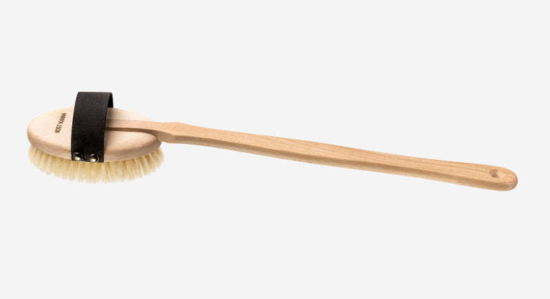Kostkamm - Wooden Bath Brush with Detachable Handle - Luxurious Body Care 🌿✨
