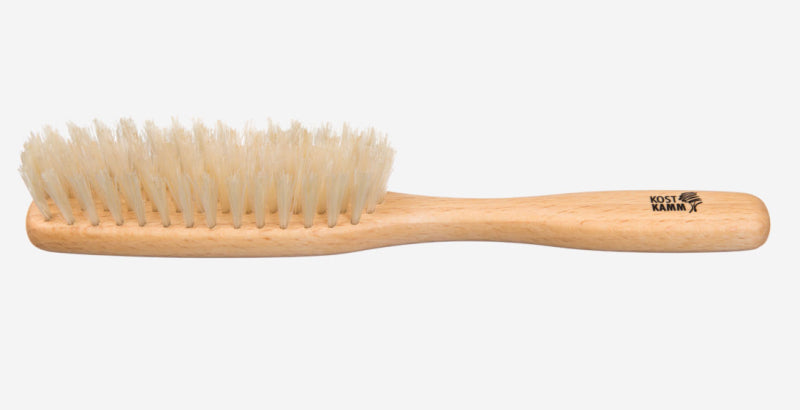 Kostkamm - Waxed Beechwood Hairbrush - Natural Shine & Care 🌿✨