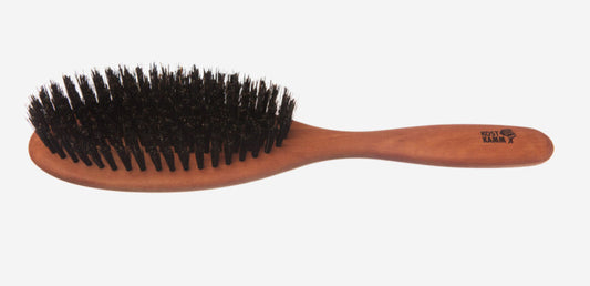 Kostkamm - Pearwood Boar Bristle Hair Brush - Luxurious Natural Care 🪒✨