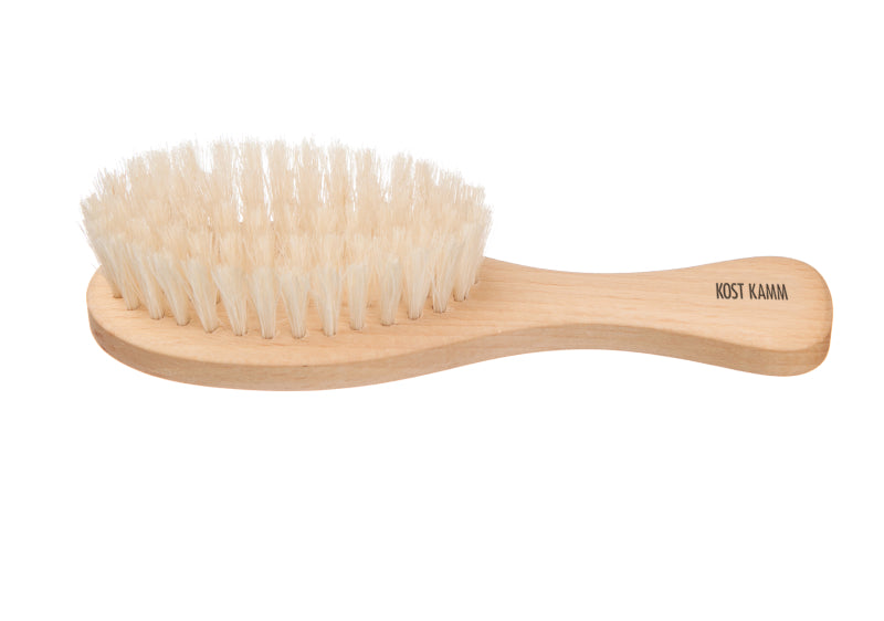 Kostkamm - Oval Face Brush with Handle - Gentle Skin Care 🌟