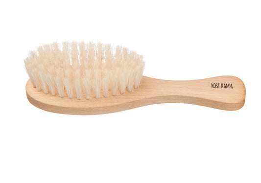 Kostkamm - Oval Face Brush with Handle - Gentle Skin Care 🌟