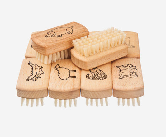 Kostkamm - Children's Nail Brush Beechwood - Fun & Gentle Cleaning 🧼✨