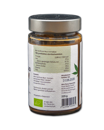 Bio Hanf Kakao Creme 225g