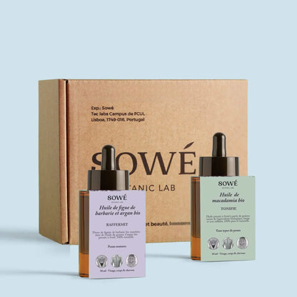 Routine peau sèche et déshydratée 2x50ml - SOWÉ Botanic Lab