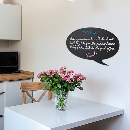 Securit® Wandkreidetafel Silhouette Sprechblase, 47x27cm