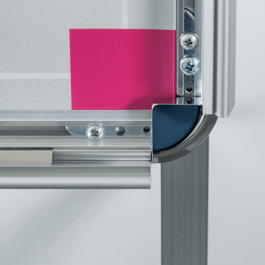 Kundenstopper Alu Classic, Silber, Outdoor