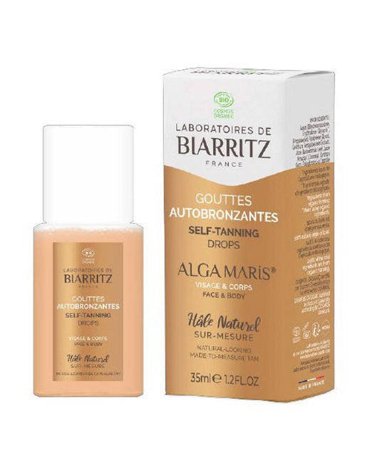 Laboratoires de Biarritz - Alga Maris Self-Tanning Drops - Perfect Sun-Kissed Glow! 🌞✨