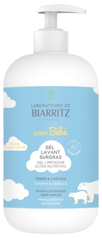 LABORATOIRES DE BIARRITZ - Ultra-Nourishing Baby Wash Gel - Gentle Hydration for Baby 👶🧴