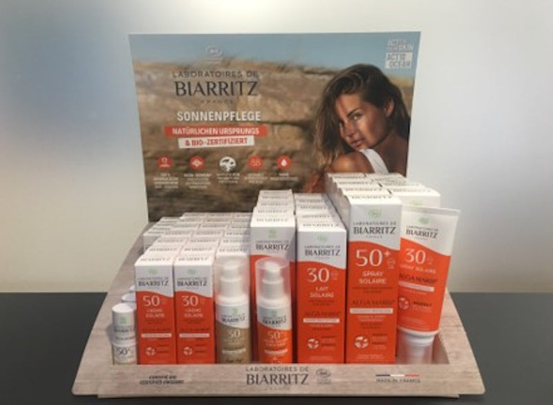 LABORATOIRES DE BIARRITZ - Sunscreen Display 2024 - Ultimate Vegan Protection 🌞🛡️