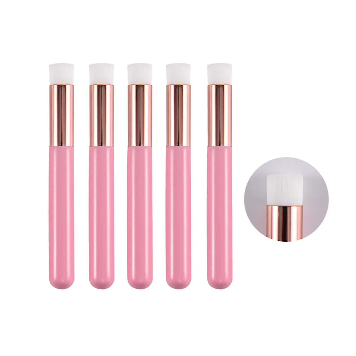 Spazzola per la pulizia (5 pezzi) ROSA