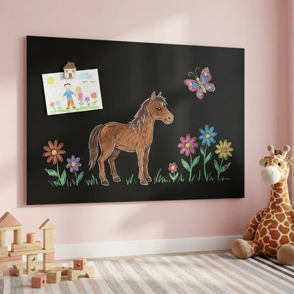 Magnetische Wandkreidetafel nach Mass – Indoor