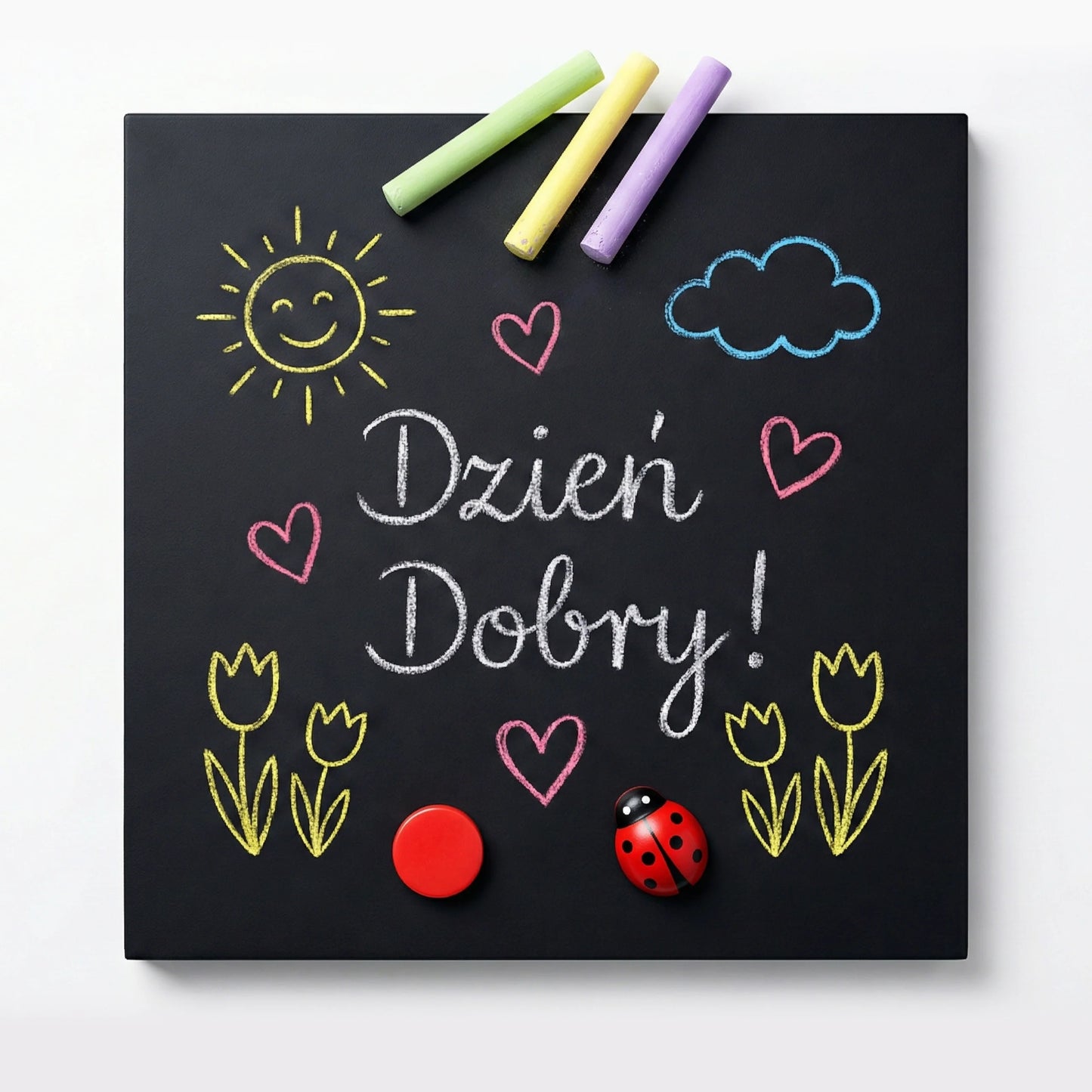 Magnetische Wandkreidetafel nach Mass – Indoor