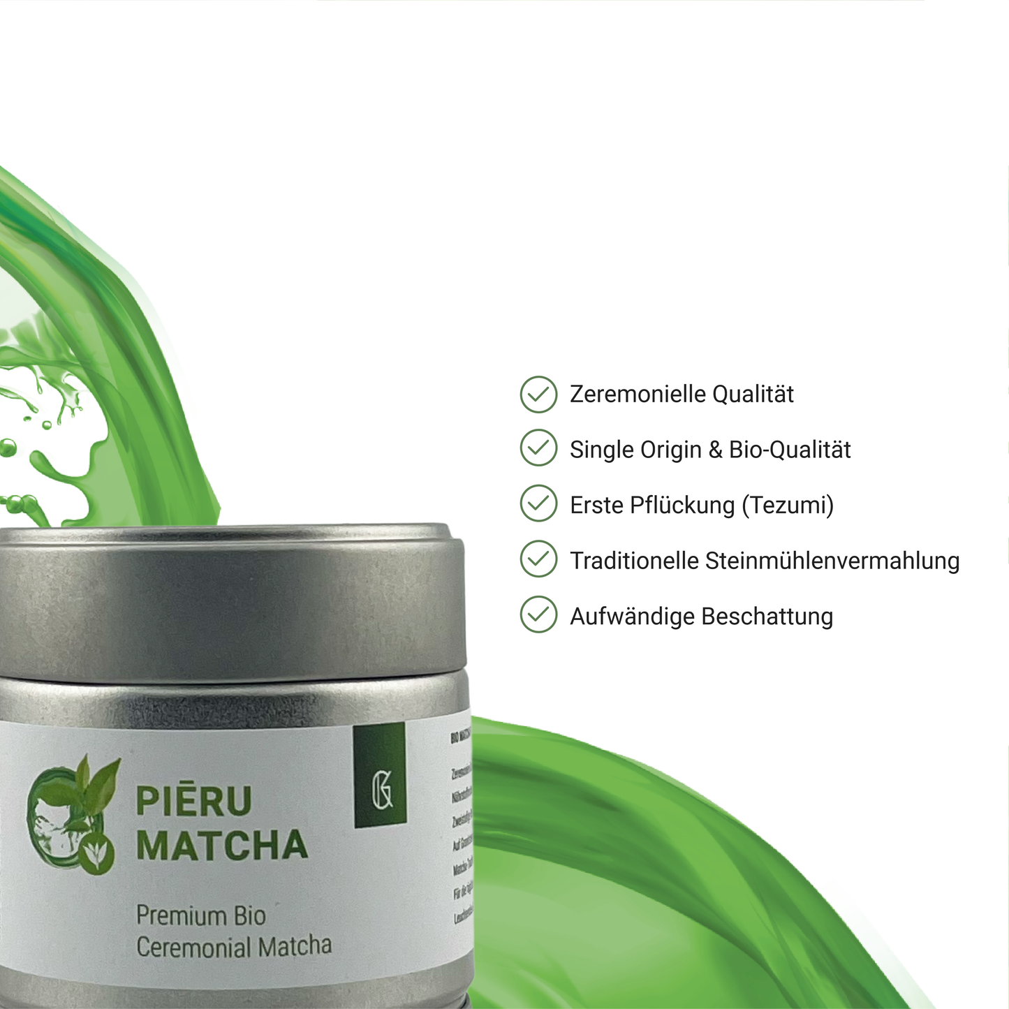 Bio Premium Matcha Piēru Ceremonial