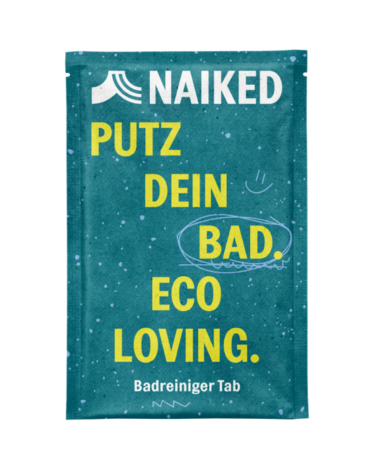 Naiked - Eco-Friendly Bathroom Cleaning Tablet - Sparkling Clean ✨