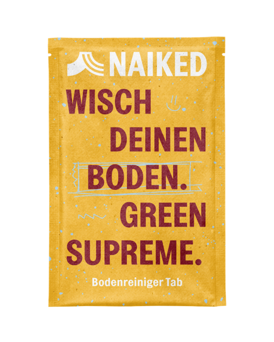Naiked - Floor Cleaning Tab - Eco-Friendly Sparkle ✨🌿