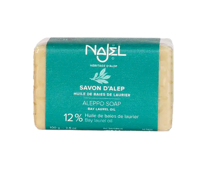 Najel - Aleppo Soap with 12% Bay Laurel Oil - Pamper Your Skin Naturally 🌿💧