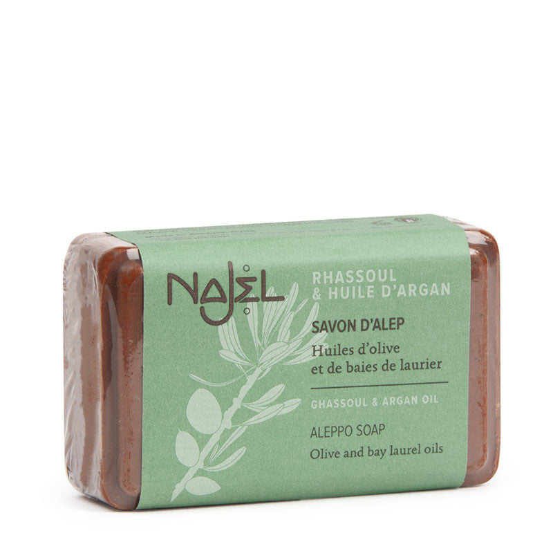 Najel - Aleppo Soap with Argan Oil & Rhassoul - Indulge in Natural Bliss! 🌿✨